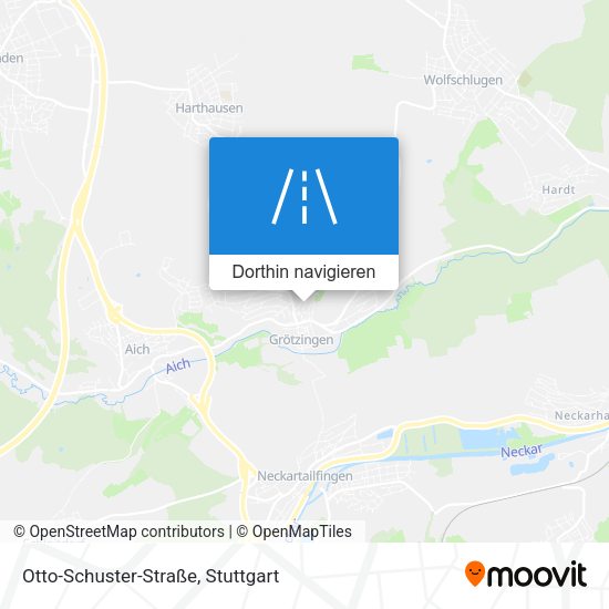 Otto-Schuster-Straße Karte