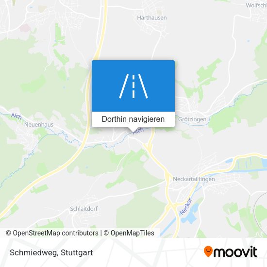 Schmiedweg Karte