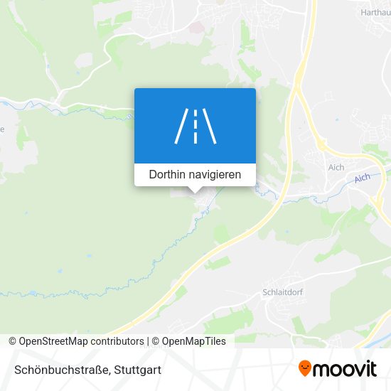 Schönbuchstraße Karte