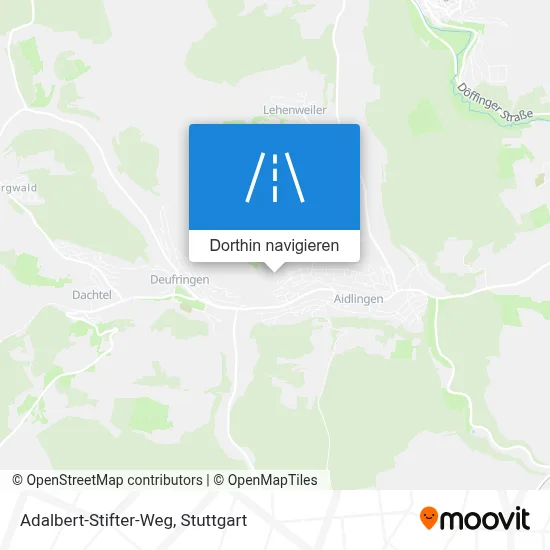 Adalbert-Stifter-Weg Karte