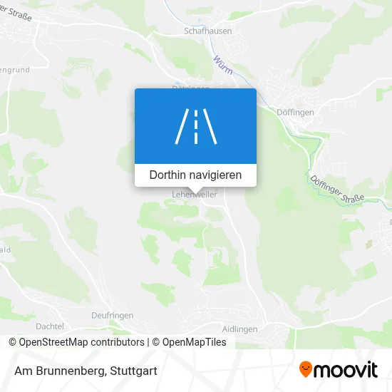 Am Brunnenberg Karte