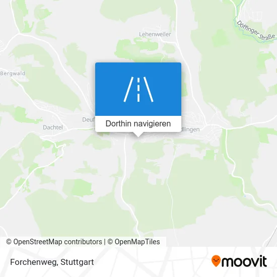 Forchenweg Karte