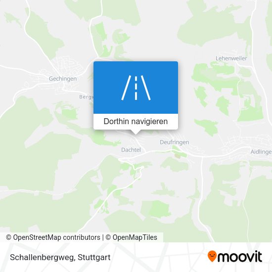 Schallenbergweg Karte