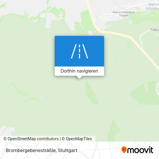 Brombergebenesträßle Karte