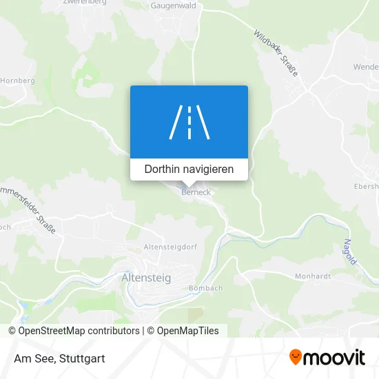 Am See Karte