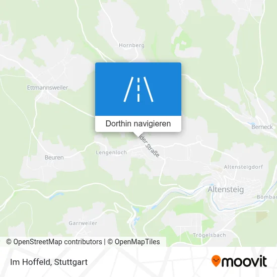 Im Hoffeld Karte