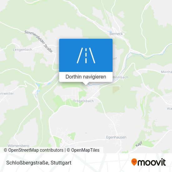 Schloßbergstraße Karte