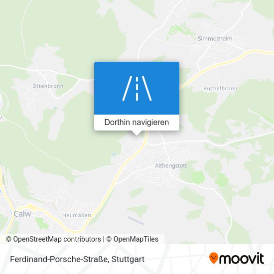 Ferdinand-Porsche-Straße Karte