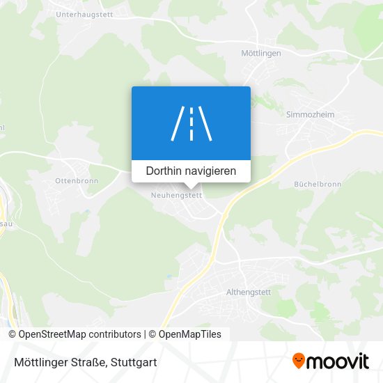 Möttlinger Straße Karte