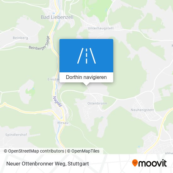 Neuer Ottenbronner Weg Karte