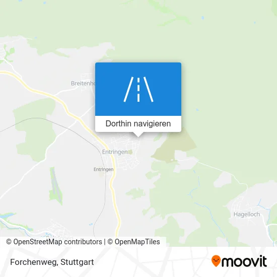 Forchenweg Karte