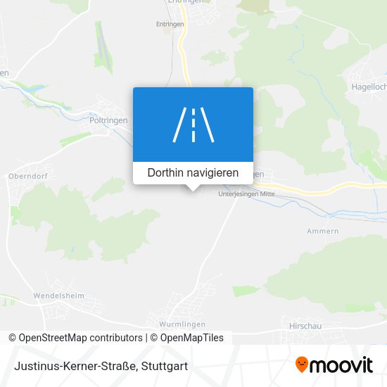 Justinus-Kerner-Straße Karte