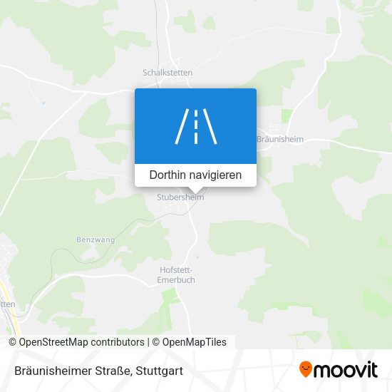 Bräunisheimer Straße Karte