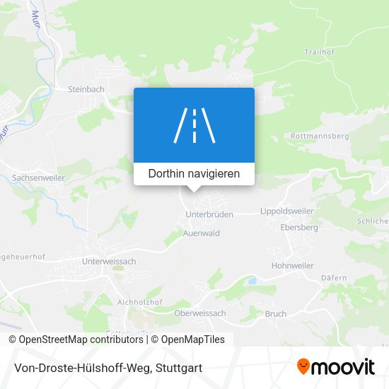 Von-Droste-Hülshoff-Weg Karte