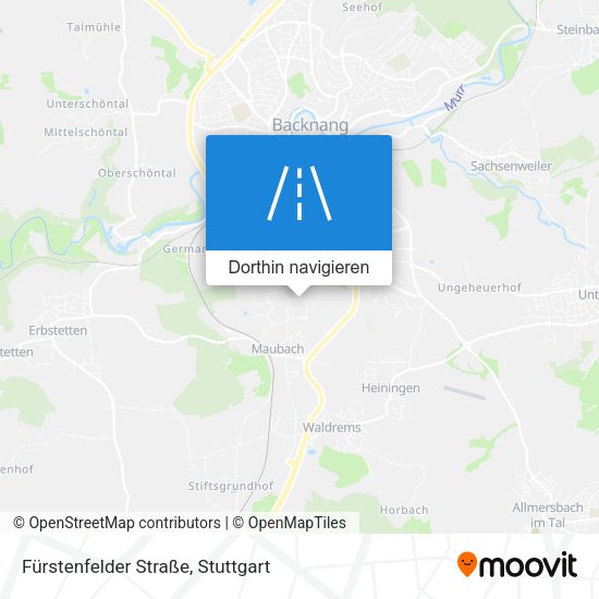 Fürstenfelder Straße Karte