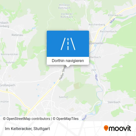 Im Kelteracker Karte