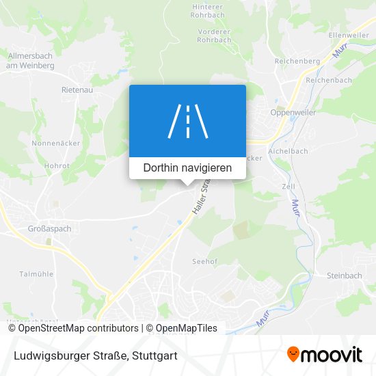 Ludwigsburger Straße Karte