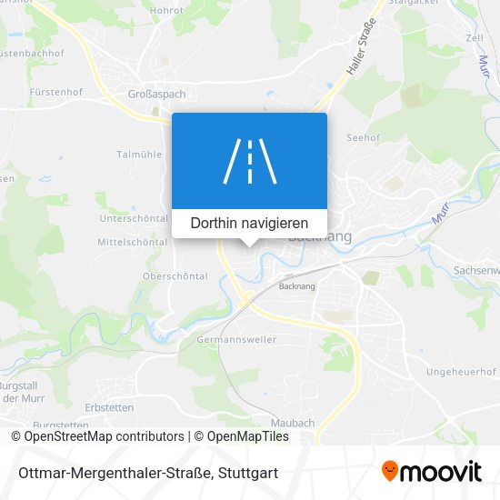 Ottmar-Mergenthaler-Straße Karte