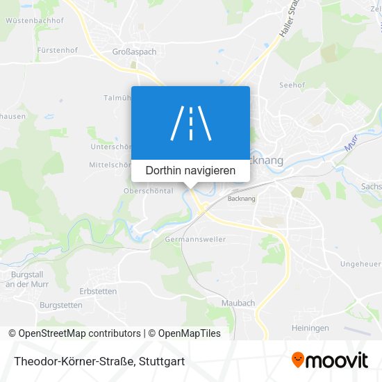 Theodor-Körner-Straße Karte