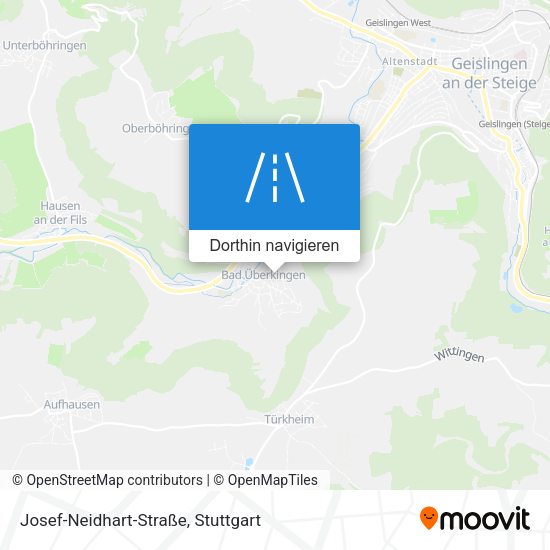 Josef-Neidhart-Straße Karte