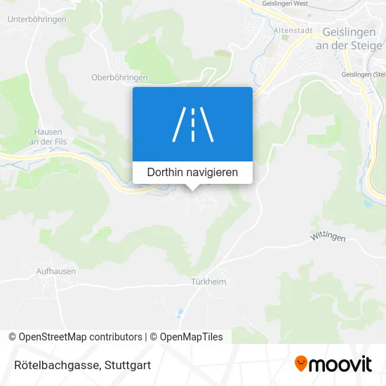 Rötelbachgasse Karte