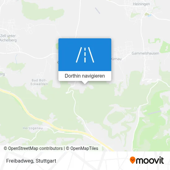 Freibadweg Karte