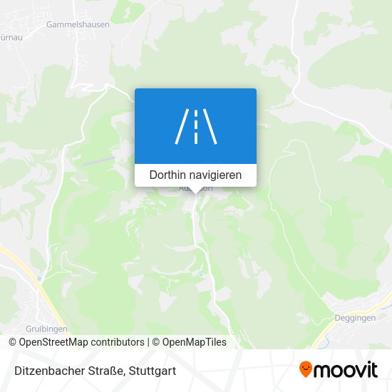 Ditzenbacher Straße Karte