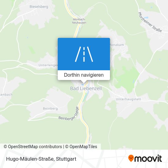 Hugo-Mäulen-Straße Karte