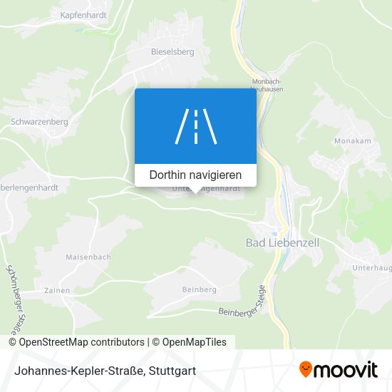 Johannes-Kepler-Straße Karte