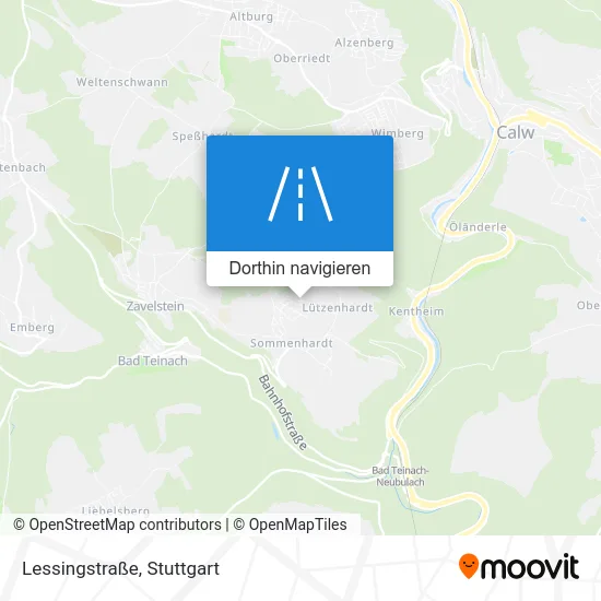 Lessingstraße Karte