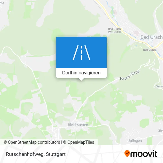 Rutschenhofweg Karte
