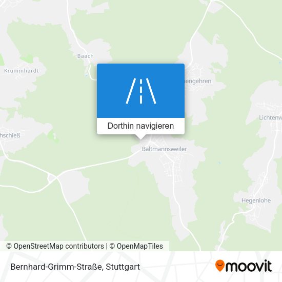 Bernhard-Grimm-Straße Karte