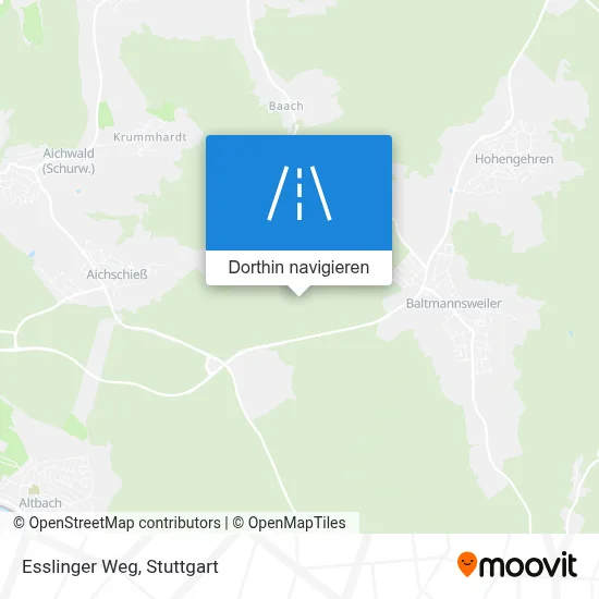 Esslinger Weg Karte