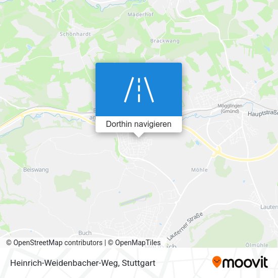 Heinrich-Weidenbacher-Weg Karte