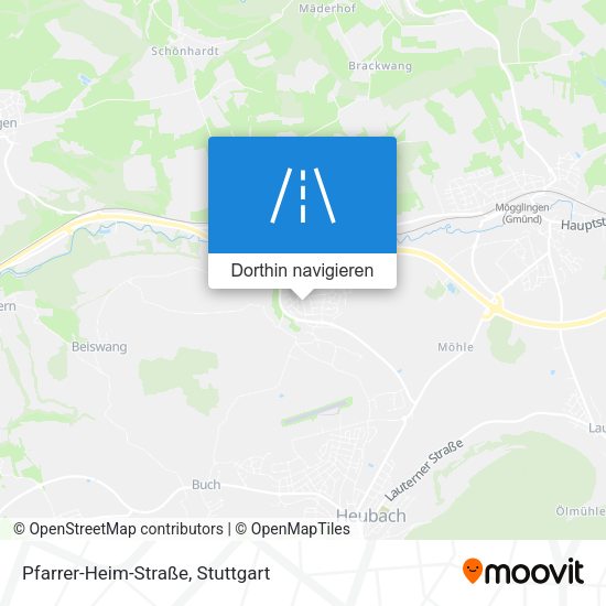 Pfarrer-Heim-Straße Karte
