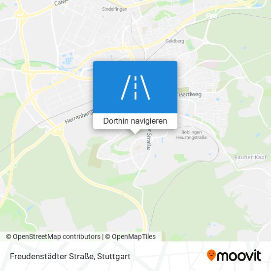 Freudenstädter Straße Karte