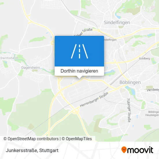 Junkersstraße Karte