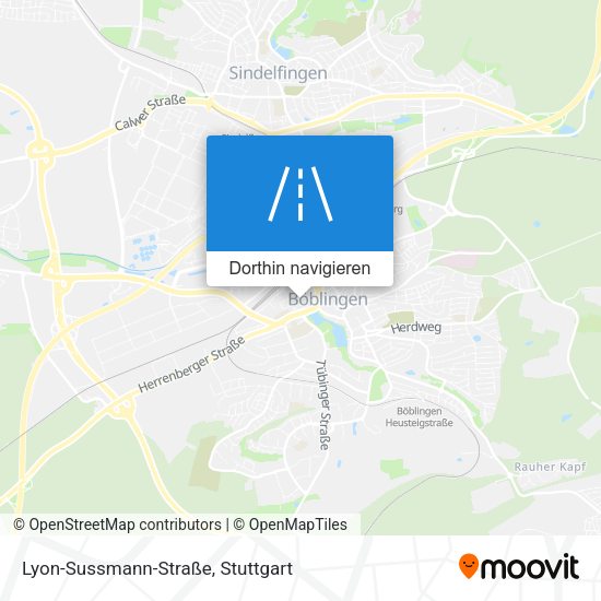 Lyon-Sussmann-Straße Karte