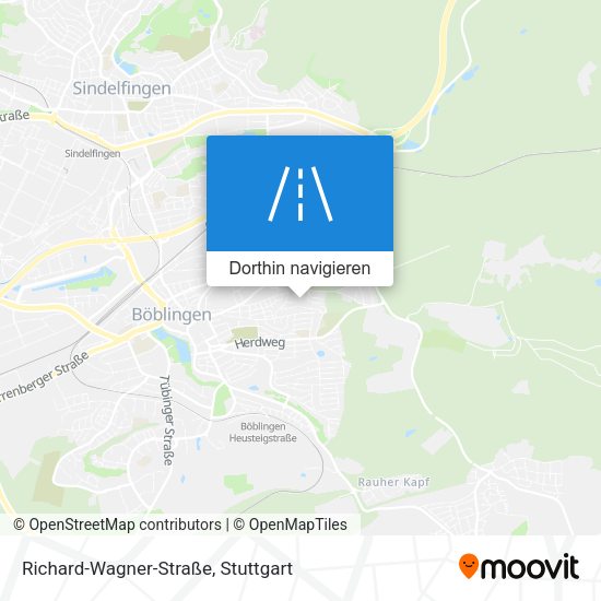 Richard-Wagner-Straße Karte