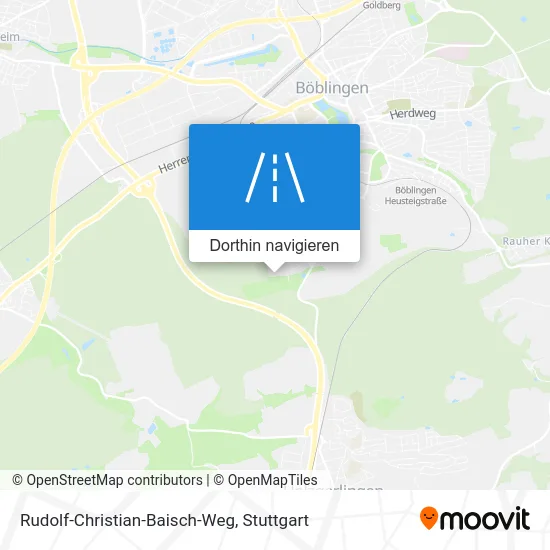 Rudolf-Christian-Baisch-Weg Karte