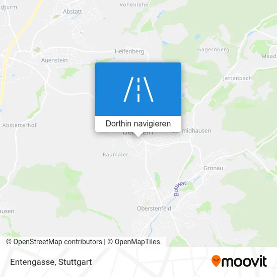 Entengasse Karte