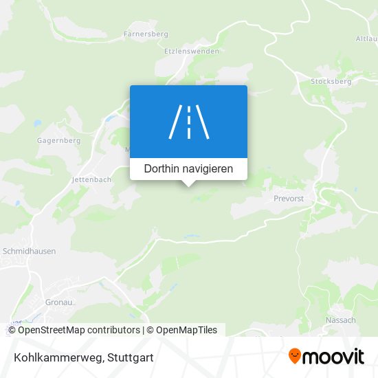 Kohlkammerweg Karte