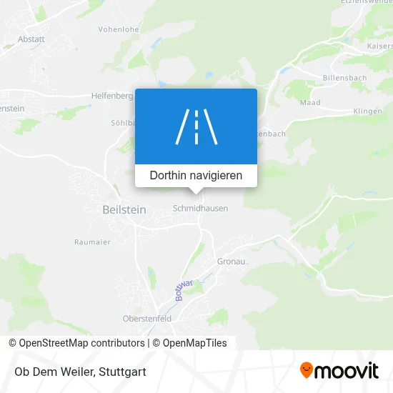 Ob Dem Weiler Karte