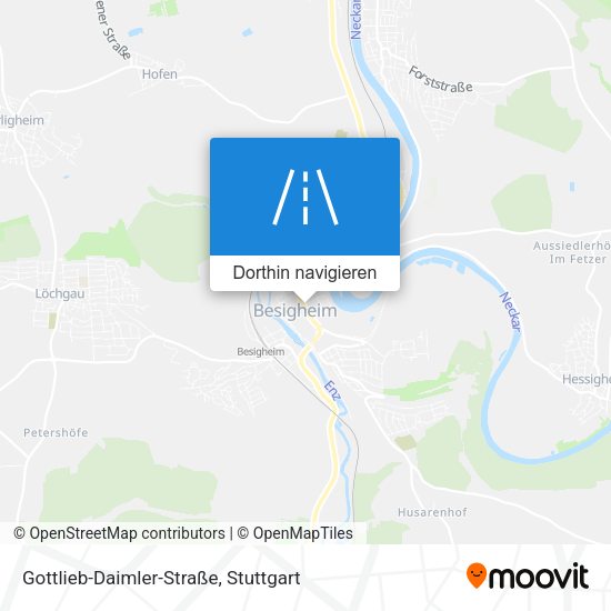 Gottlieb-Daimler-Straße Karte