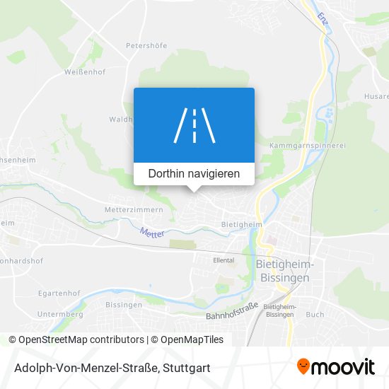 Adolph-Von-Menzel-Straße Karte