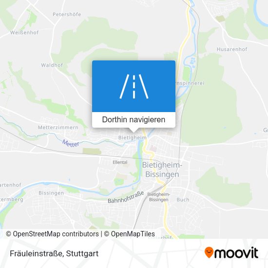 Fräuleinstraße Karte