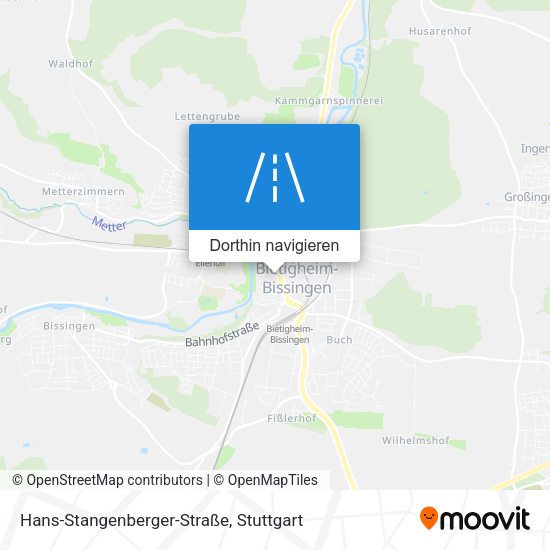 Hans-Stangenberger-Straße Karte