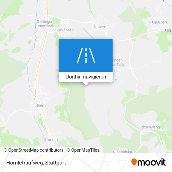 Hörnletraufweg Karte