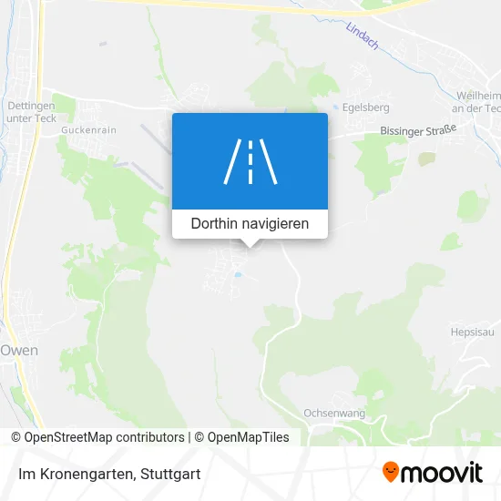 Im Kronengarten Karte