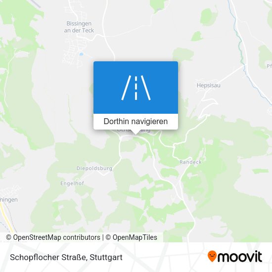 Schopflocher Straße Karte